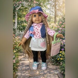 Custom American Girl Doll 2008 | New Wig | Blue Eyes | Outfit Included | OOAK